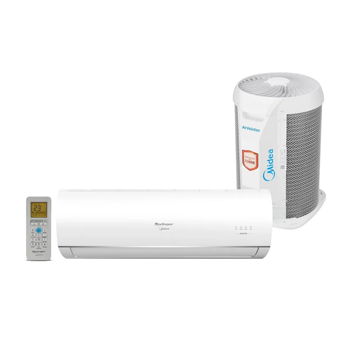 Ar Condicionado Split 12000 BTUs Springer Midea