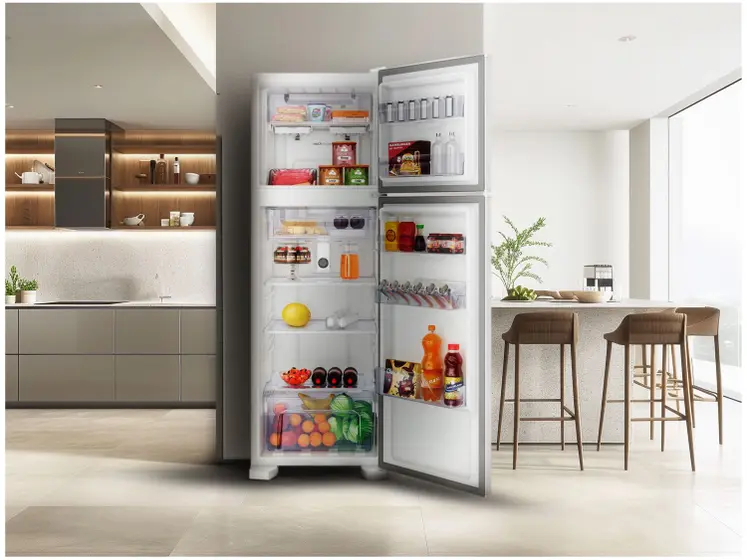 Geladeira Continental Frost Free 320L Branca